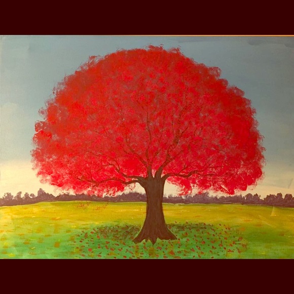 Canvas painting